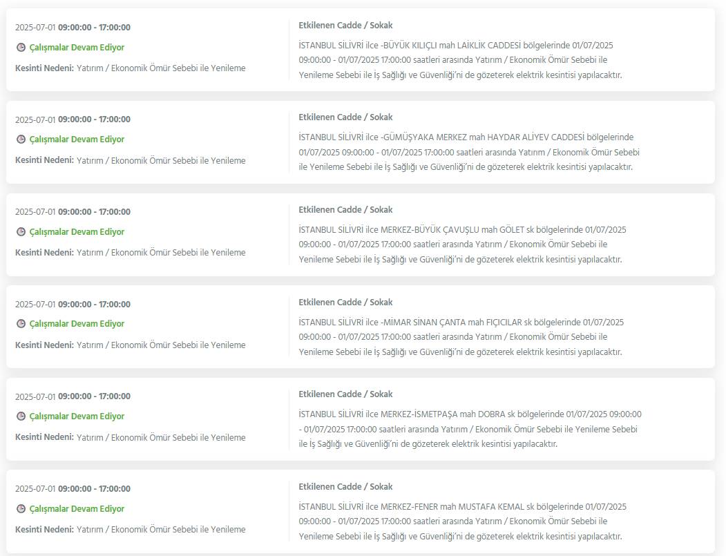 Bu geceden itibaren başlıyor: İstanbul'un 24 ilçesinde dev elektrik kesintisi 7